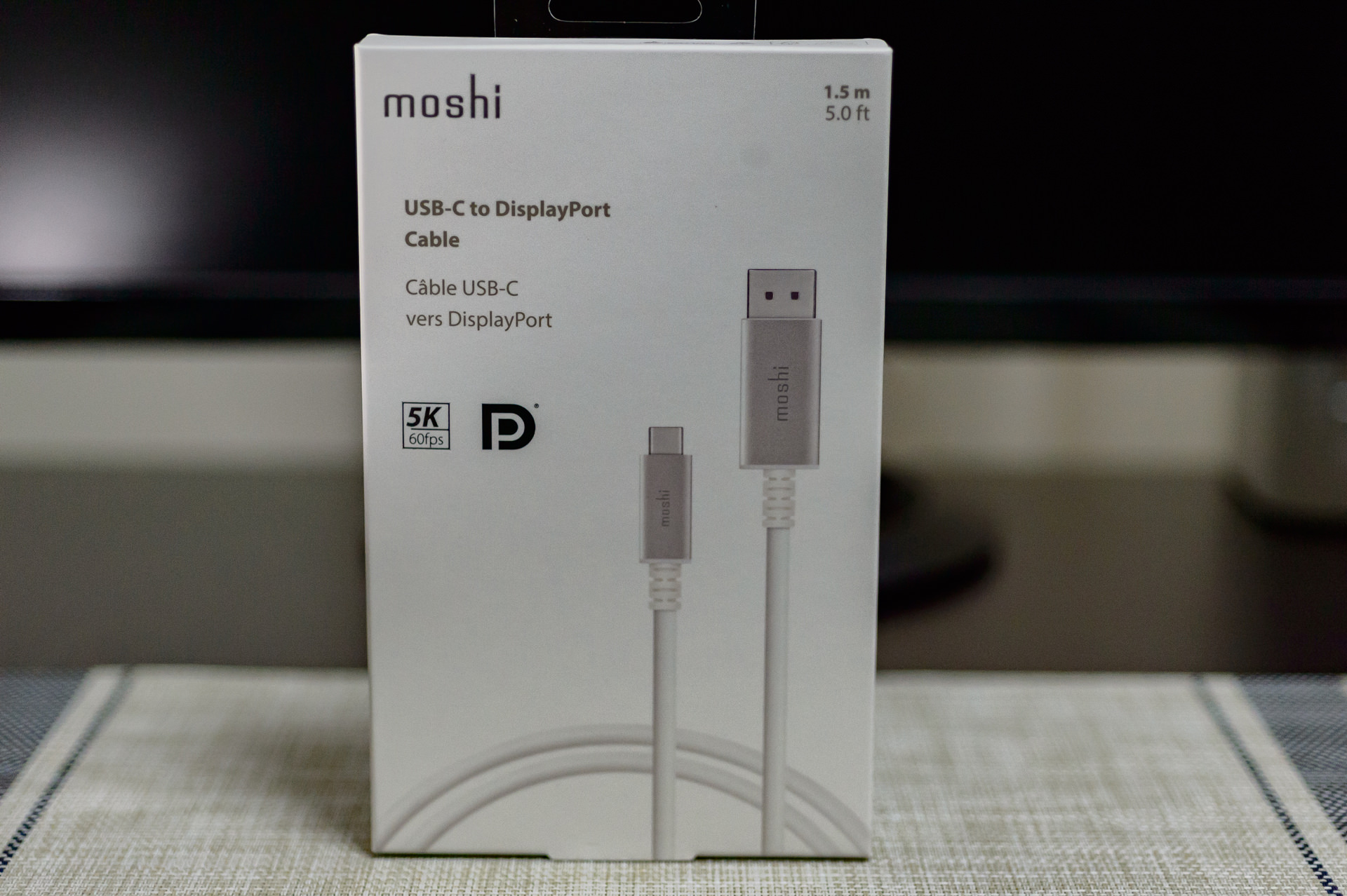 Moshi USB-C - DisplayPortケーブル